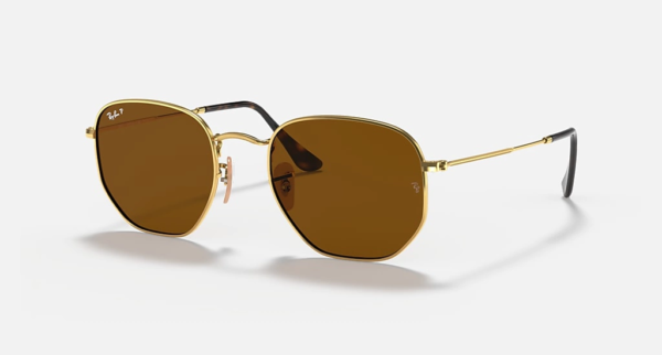 Ray-Ban - HEXAGONAL MARROM